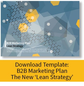 Download: B2B Marketing Plan - Lean Strategy