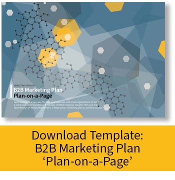 Download: B2B Marketing Plan - Plan-on-a-Page
